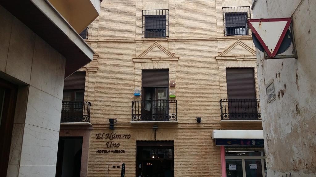 Hotel Mesón El Número Uno Antequera Exterior foto